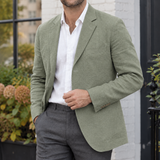 Sullivan Relaxed Blazer - Green