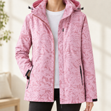 Anouk Waterproof Hooded Jacket - Pink