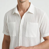 Caleb Camp Collar Shirt - Lead Product Detail
