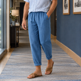 Kieran Relaxed Pants - Blue