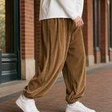 Ilario Relaxed Pants - Brown