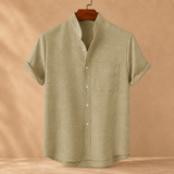 Benedict Stand Collar Shirt - Feet
