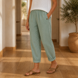 Harriet Relaxed Pants - Sage