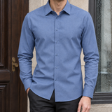 Brannock Wool Shirt - Blue