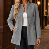 Marlene Longline Blazer - Gray
