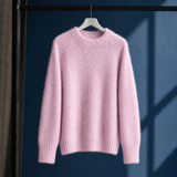Renata Brushed Sweater - Sakura Pink