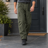 Jacob Relaxed Cargo Pants - Army Green