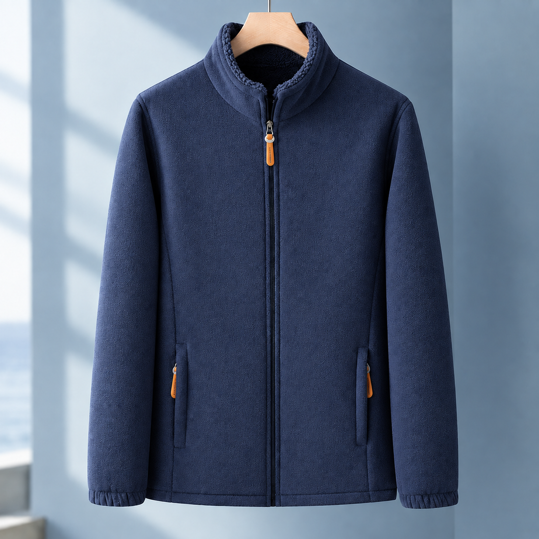 Brian Fleece Jacket - Blue