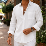 Blake Cotton Shirt - White