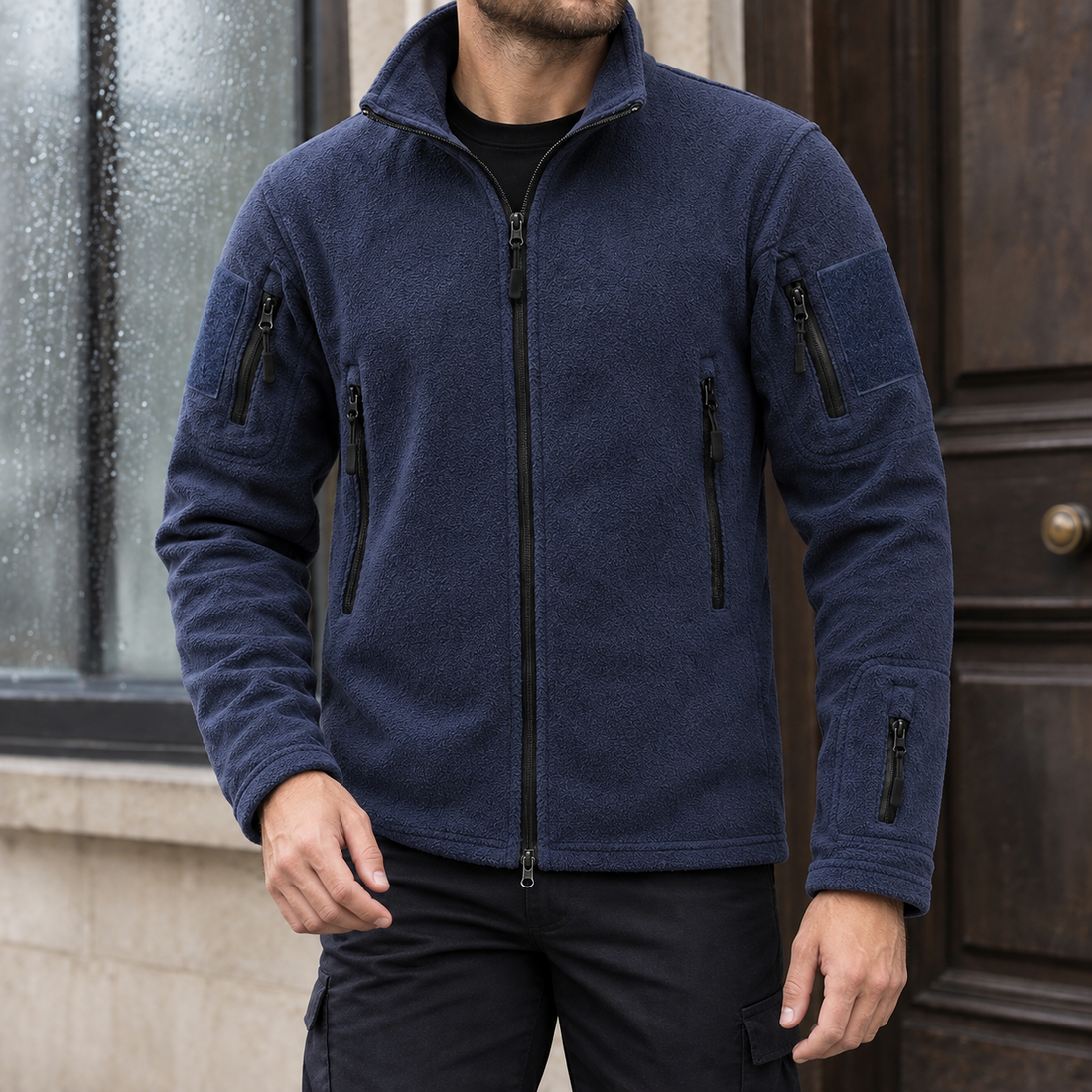 Barnabas Tactical Jacket - Dark Blue