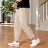Marco Cropped Pants - Khaki