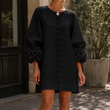 Aimee Shift Dress - Black