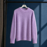 Renata Brushed Sweater - Hazy Purple