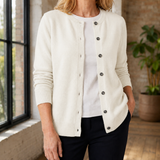 Agnes Crewneck Sweater - White