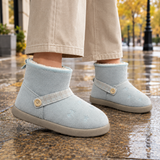 Ascoli Plush Lined Boots - Light Blue