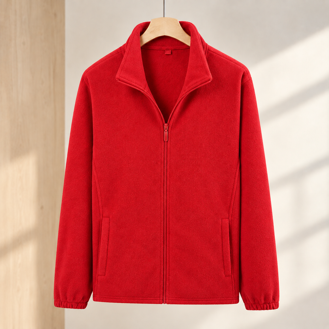 Zane Cashmere Jacket - Red