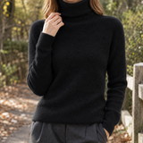 Claudia Turtleneck Sweater - Black