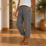 Harriet Relaxed Pants - Soft Gray