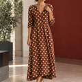 Brown Polka Dot