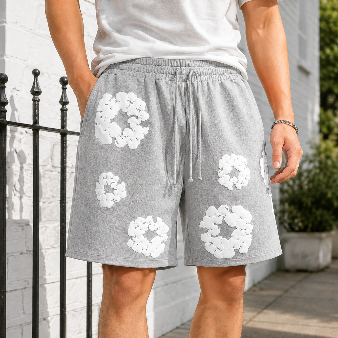 Gideon Relaxed Shorts - Gray